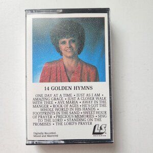 Cristy Lane 14 Golden Hymns Cassette Tape 1985 LS Records Gospel Music Album